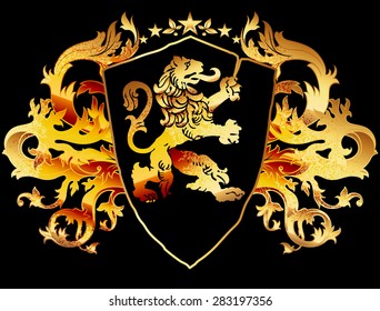 Ornamental Shield Stock Vector (Royalty Free) 283197356 | Shutterstock