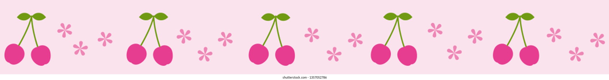 Ornamental and small flower line of the cherry
