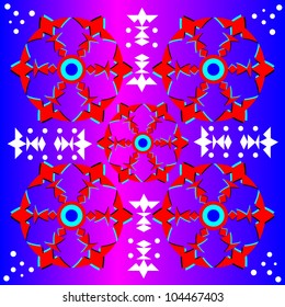 Ornamental Spin Magic    (motion illusion)