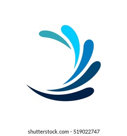 Premium Vector  Fresh water brand logo vector template design