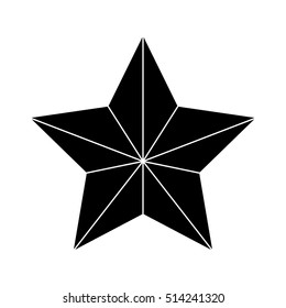 Imagen de icono de estrella ornamental