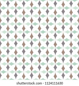 Ornamental star tiles seamless vector pattern. Abstract floral arabesque background.