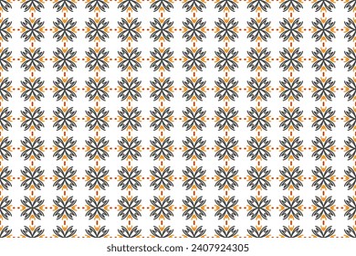 Ornamental surface pattern. Vector seamless ornament