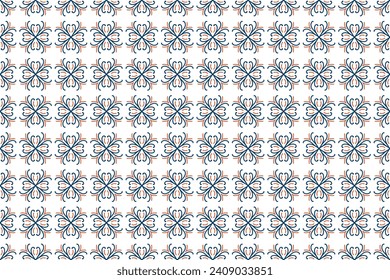Ornamental surface pattern. Vector seamless ornament