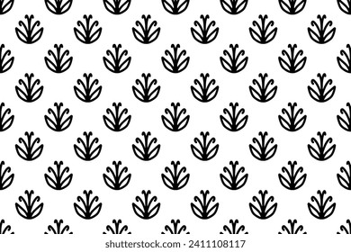 Ornamental surface pattern. Vector seamless ornament