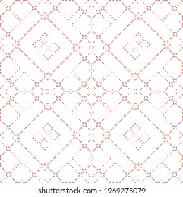 Ornamental talavera mexico tiles decor. Creative design. Vector seamless pattern concept. Red gorgeous flower folk print for linens, smartphone cases, scrapbooking, bags or T-shirts.