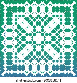Ornamental talavera mexico tiles decor. Universal design. Vector seamless pattern template. Red gorgeous flower folk print for linens, smartphone cases, scrapbooking, bags or T-shirts.
