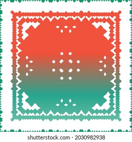 Ornamental talavera mexico tiles decor. Modern design. Vector seamless pattern elements. Red gorgeous flower folk print for linens, smartphone cases, scrapbooking, bags or T-shirts.