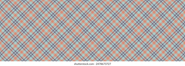 Ornamental textile pattern check, outside background texture seamless. Paint plaid vector tartan fabric in light and red color.
