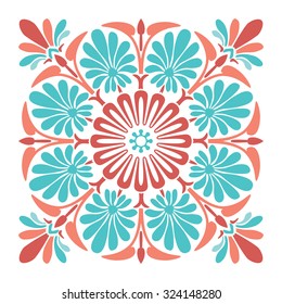 Ornamental Tile Vector Pattern