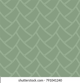 Ornamental tiles seamless vector pattern. Abstract arabesque background.