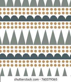 Ornamental, traditional, simple seamless pattern with dot. Cute print in scandinavian style. New Year color? winter, fairy tale, holiday. 