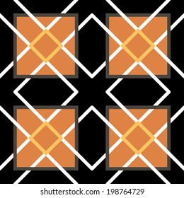 Ornamental triangular and hexagonal morocco seamless pattern. Orient traditional ornament. Oriental motif. Flat.RGB