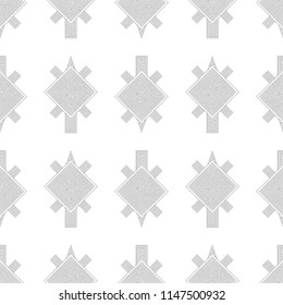 Ornamental turtle wave moves forward and back side background vector