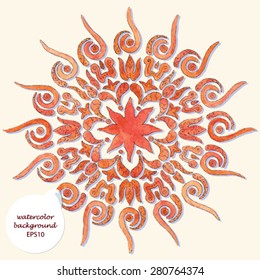 Ornamental vector background
