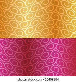 Ornamental Vector Background Waves