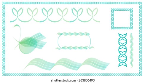 Ornamental vector pattern 