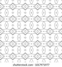 Ornamental vector pattern, seamless design