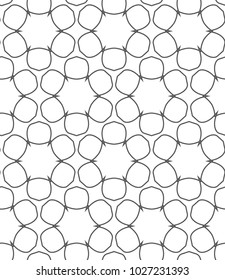 Ornamental vector pattern, seamless design