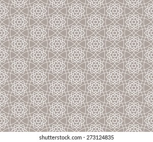 Ornamental vector seamless pattern abstract tile background