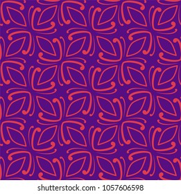 Ornamental victorian seamless pattern. Vector floral abstract texture.