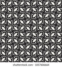 Ornamental victorian seamless pattern. Vector floral abstract texture.