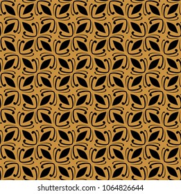Ornamental victorian seamless pattern. Vector floral abstract texture.