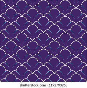 Ornamental victorian seamless pattern. Vector floral abstract texture.
