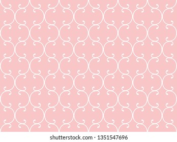 Ornamental victorian seamless pattern. Vector floral abstract texture.