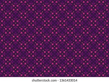 Ornamental victorian seamless pattern. Vector floral abstract texture.