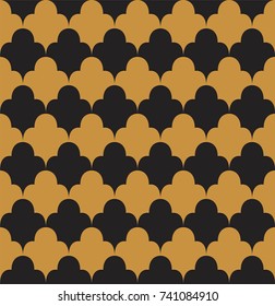 Ornamental victorian seamless pattern. Vector floral abstract texture.