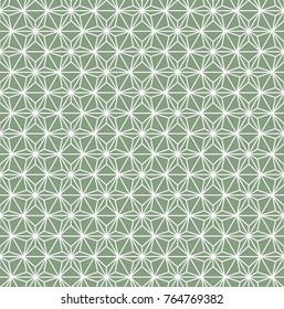 Ornamental victorian seamless pattern. Vector Japanese abstract texture.