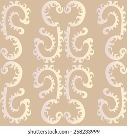 Ornamental vintage seamless pattern