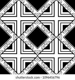 Ornamental vintage seamless pattern. Vector abstract background.