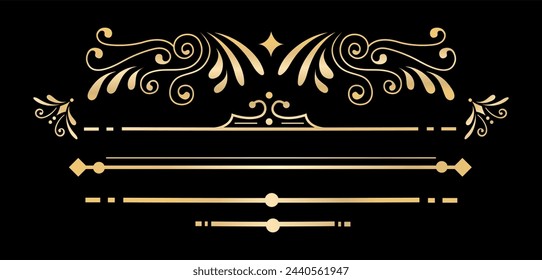 Ornamental wedding invitation vintage art