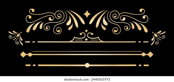 Ornamental wedding invitation vintage art