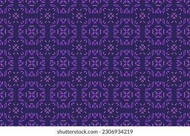 Ornamentanl Pattern Design for wrapping paper, wallpaper, fabric, decorating and backdrop. Vector Illustration of geometry line art.