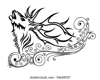 Tribal Elk High Res Stock Images Shutterstock