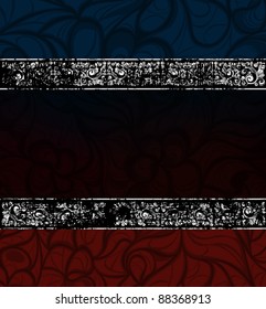 ornamented vector banner. Eps10