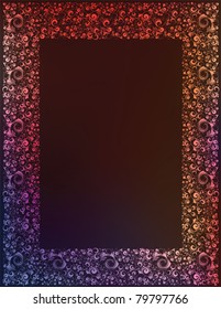 ornamented vector frames. eps10 vector format