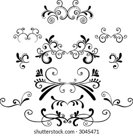 Ornaments 2 Vector Illustration