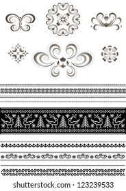 Ornaments and borders for page design