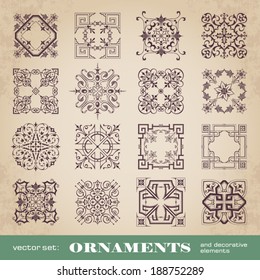 Ornaments And Decorative Elements