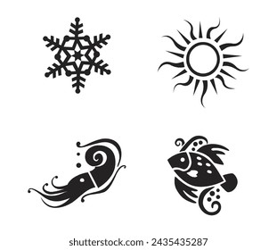 Ornaments and Flourishes Vector Art