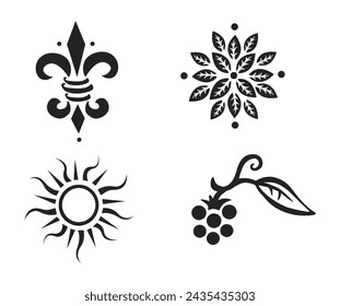 Ornaments and Flourishes Vector Art