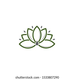ornaments flower Collection. Set of cute retro leaf arranged un a shape of the wreath for wedding invitations and birthday cards