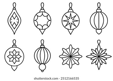 Ornaments Line Art Artistic Touches for Elegant Spaces