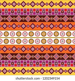 Ornaments. Russian patterns. Seamless background.