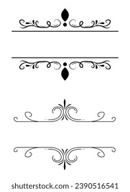 ornaments set frame divider collection