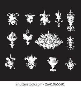 ornamnets element icon new design